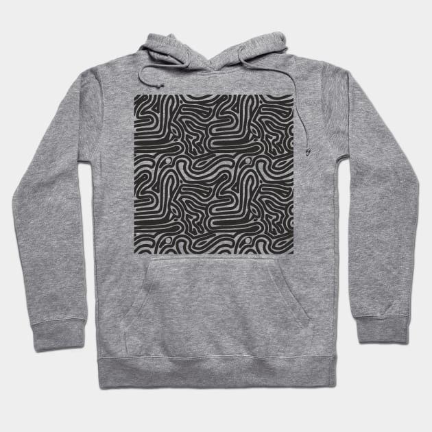 Wavy background Hoodie by ilhnklv